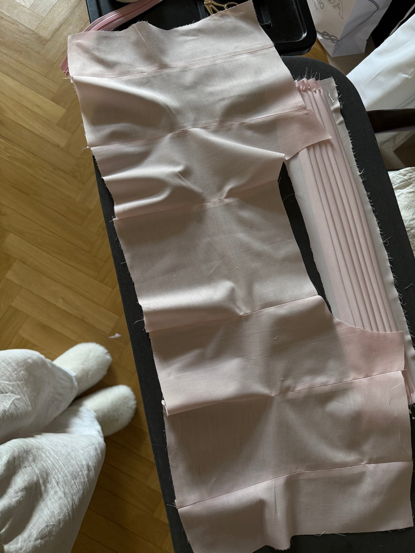 silk-tie corset