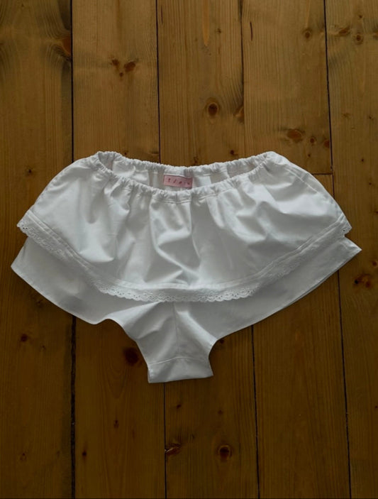 Mini lacey shorts