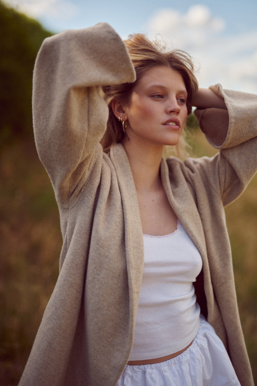 panzano wrap coat