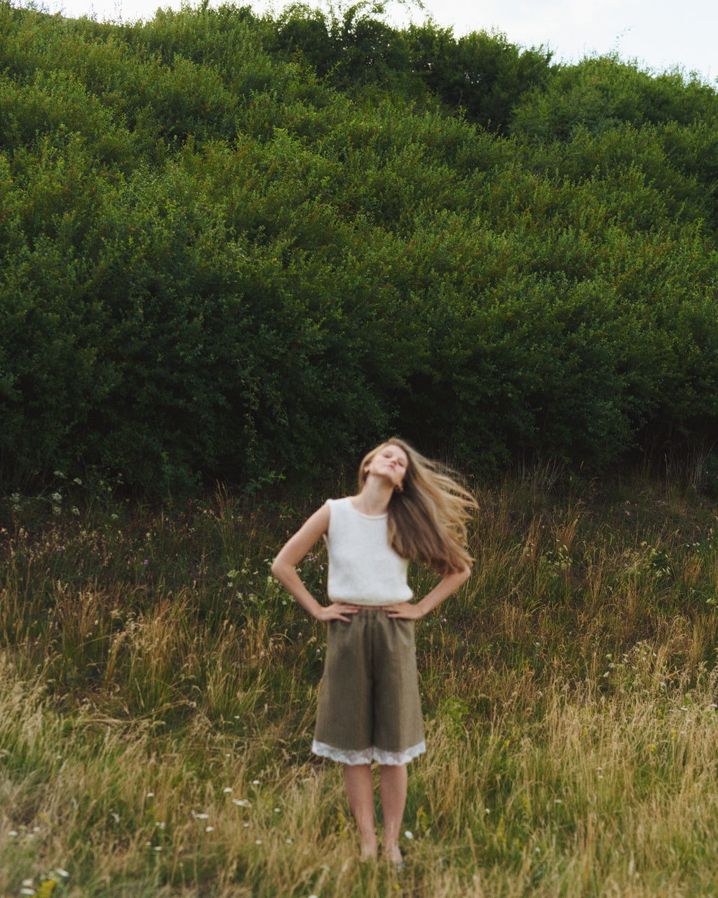 One of a Kind - Delfino mohair shorts